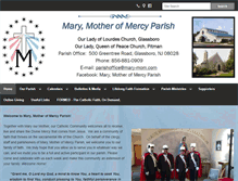 Tablet Screenshot of mary-mom.com